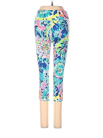 Lilly Pulitzer Luxletic Blue Active Pants Size XXS - 40% off