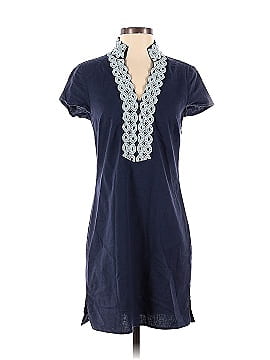 Sail to Sable Short Sleeve Tunic Dress (view 1)