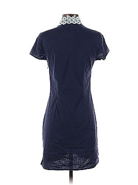 Sail to Sable Short Sleeve Tunic Dress (view 2)