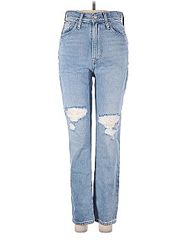Madewell The Momjean in Gilford Wash: Ripped Edition (view 1)