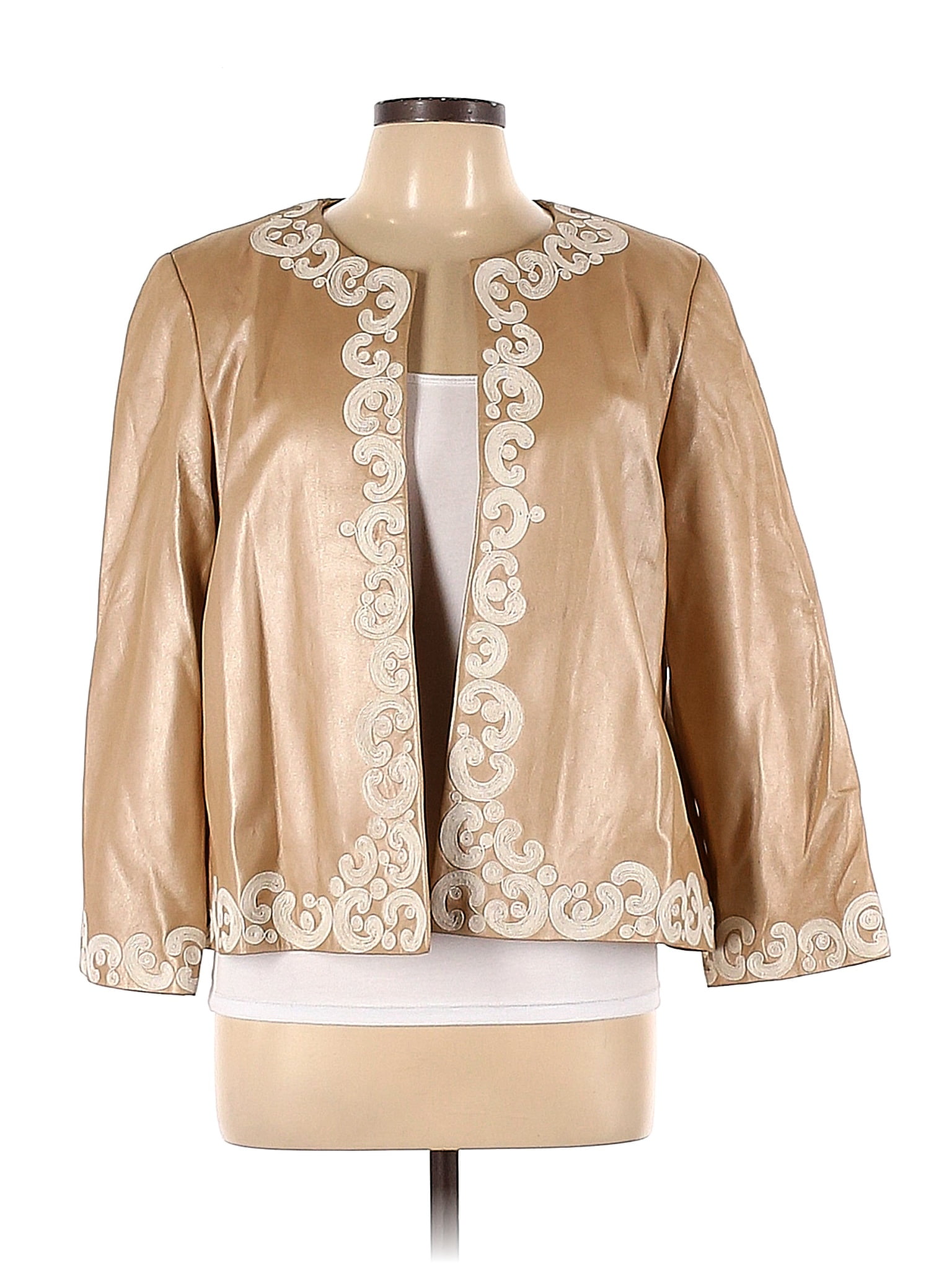 Veste élégante Noire Dana Buchman - Taille 2 (US), Neuve Sans étiquettes, état Excellent
