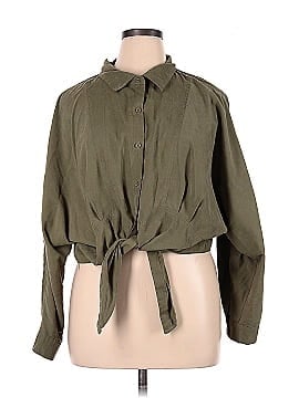 Nasty Gal Inc. Long Sleeve Button-Down Shirt (view 1)