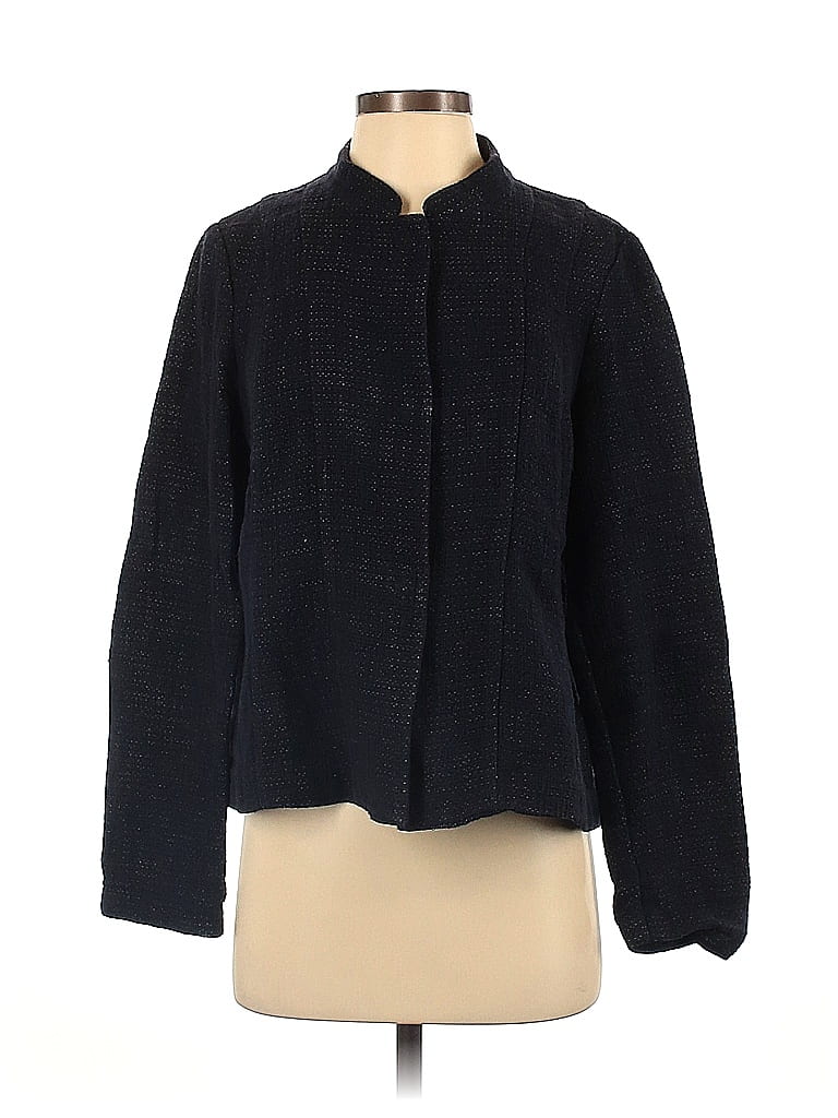 Eileen Fisher Solid Black Jacket Size S - 78% off | ThredUp