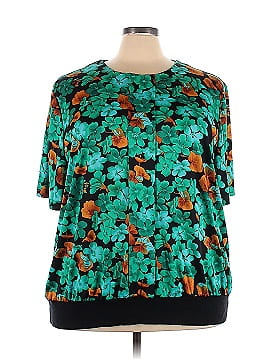 Top Notch Short Sleeve Blouse (view 1)