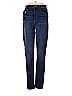 FRAME Denim Solid Blue Jeans Size 27 waist - photo 1