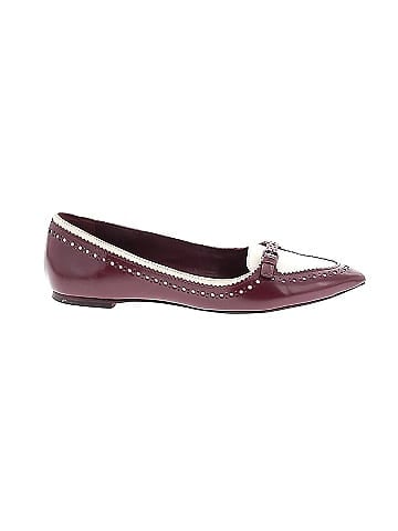 Tory Burch Maroon Burgundy Flats Size 8 79 off ThredUp