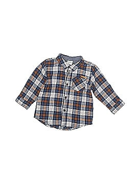 Baby Lindex Long Sleeve Button-Down Shirt (view 1)