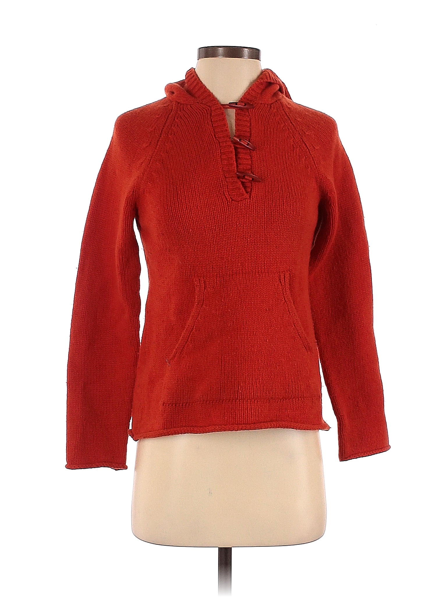 Banana Republic 100 Wool Red Pullover Sweater Size XS 76 off ThredUp
