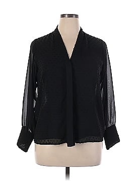 Zara Basic Long Sleeve Blouse (view 1)