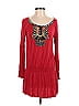 Cristina Red Casual Dress Size S - photo 1