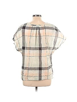 Side Stitch Short Sleeve Blouse (view 2)