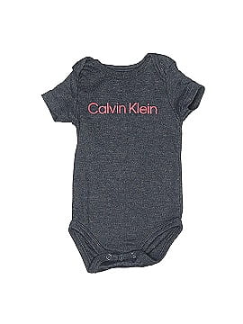 Calvin Klein Short Sleeve Onesie (view 1)