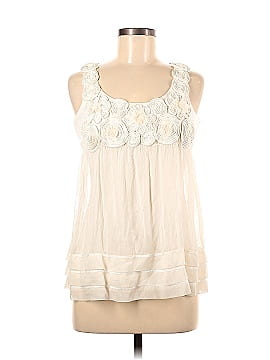 Quotation Sleeveless Blouse (view 1)