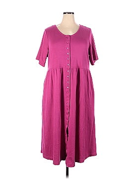 Woman Within Casual Dress (view 1)