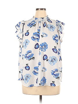 Ann Taylor LOFT Outlet Short Sleeve Blouse (view 1)