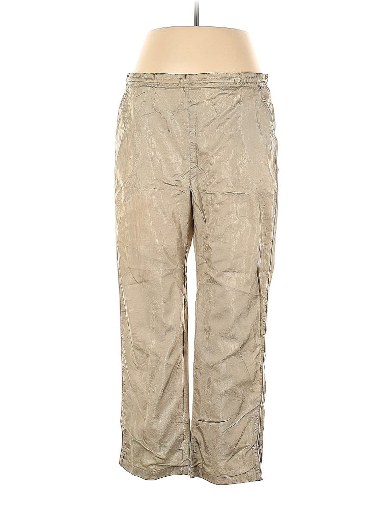 Cabin Creek 100% Nylon Tan Casual Pants Size L - 50% off | thredUP