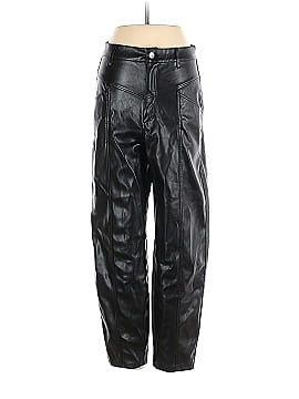 Zara Faux Leather Pants (view 1)