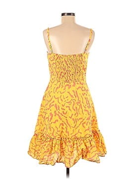 Derek Lam Collective Yellow Scribble Dress (view 2)