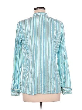 Sigrid Olsen Long Sleeve Button-Down Shirt (view 2)