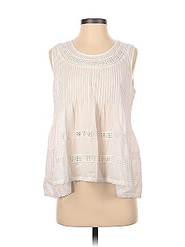 Rose and Rose Sleeveless Blouse (view 1)