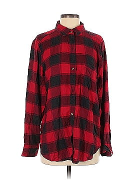 American Eagle Outfitters Long Sleeve Button-Down Shirt (view 1)