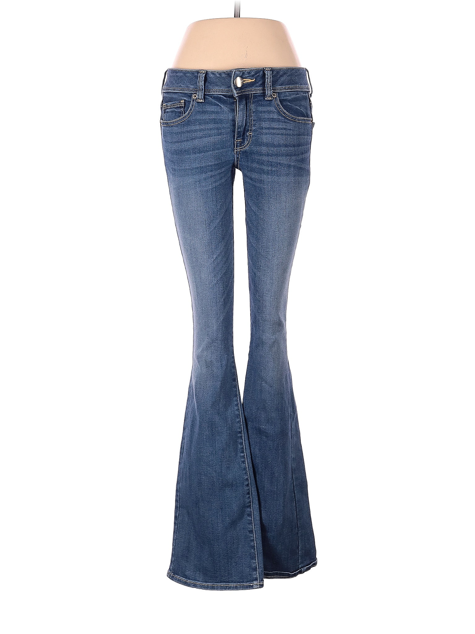 American Eagle Outfitters Blue Jeans Size 4 - 50% off | thredUP