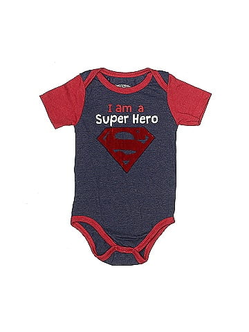 Superman Short Sleeve Onesie (view 1)