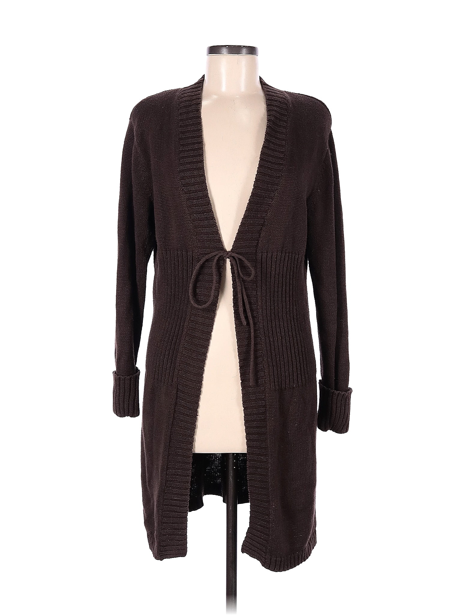 Christopher & Banks Brown Cardigan Size M - 77% off | thredUP