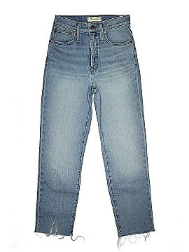 Madewell Classic Straight Jeans in Meadowland Wash (view 1)