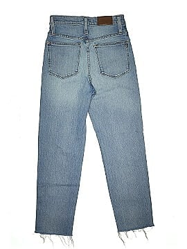 Madewell Classic Straight Jeans in Meadowland Wash (view 2)