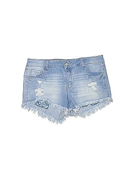 Wax Jean Denim Shorts (view 1)