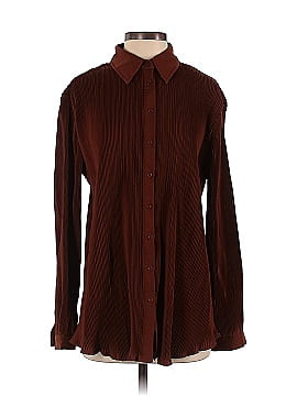 PrettyLittleThing Long Sleeve Button-Down Shirt (view 1)