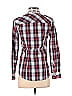 J.Crew Factory Store Checkered-gingham Plaid Red Long Sleeve Button-Down Shirt Size XXS - photo 2