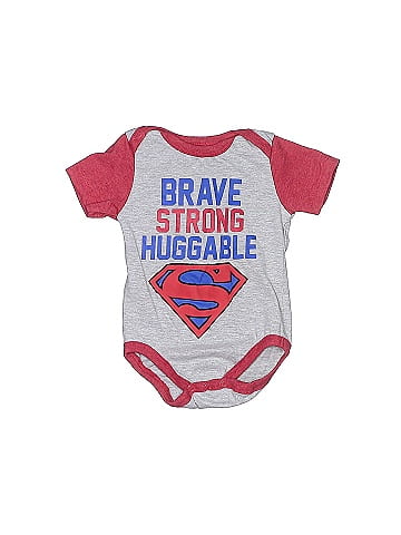 Superman Short Sleeve Onesie (view 1)
