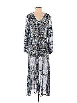 The Kooples Blue Floral Paisley Maxi (view 1)