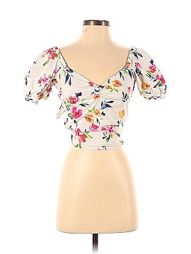 Marissa Webb Collective Puff Sleeve Floral Top (view 1)