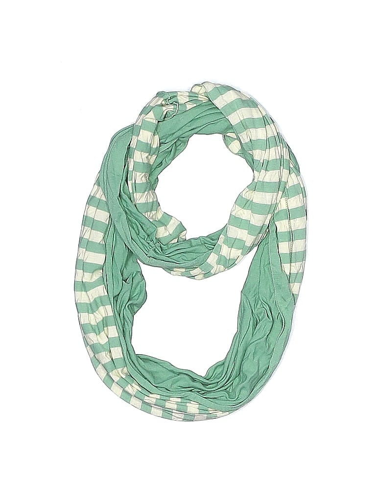 Pre-owned Assorted Brands Scarf In Green