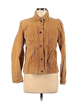 Kate Hill Faux Leather Jacket (view 1)