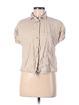 Zara Short Sleeve Button-Down Shirt (view 1)