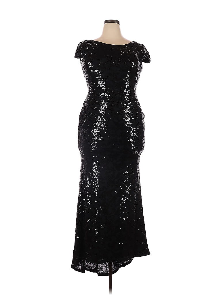 beaded strap dress Lita Mini – AMUR SIZE:US 16 keyhole Asymmetric Sleeveless Black Dress