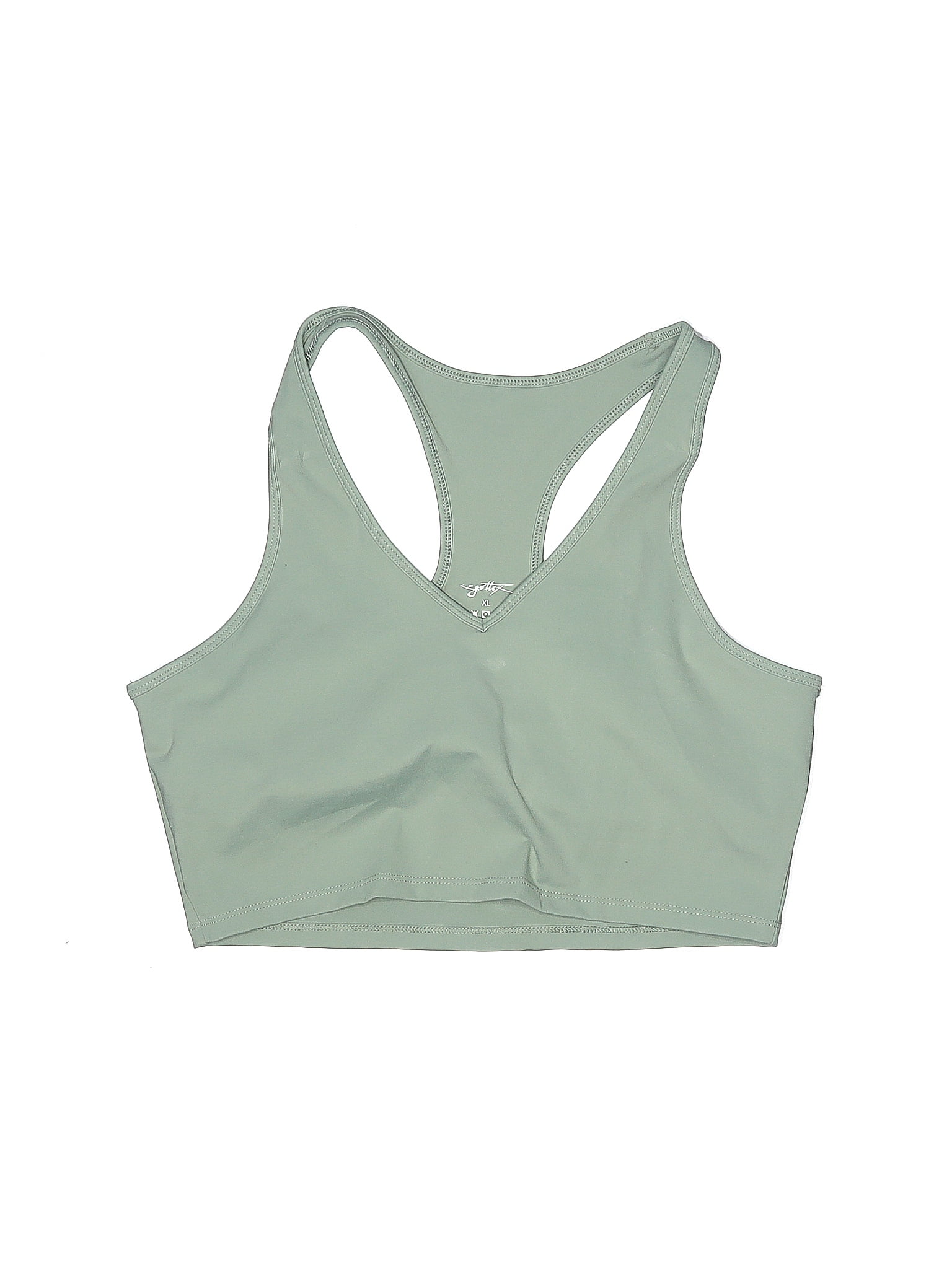 Gottex Green Sports Bra Size XL 86 off ThredUp
