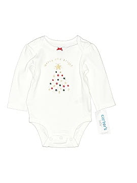 Carter's Long Sleeve Onesie (view 1)