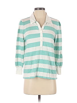 Ann Taylor LOFT Long Sleeve Polo (view 1)
