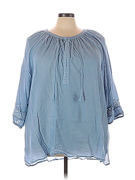 Lane Bryant Outlet Long Sleeve Blouse (view 1)