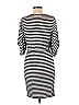 Calvin Klein Stripes Black Casual Dress Size 6 - photo 2