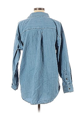 Ann Taylor LOFT Long Sleeve Button-Down Shirt (view 2)