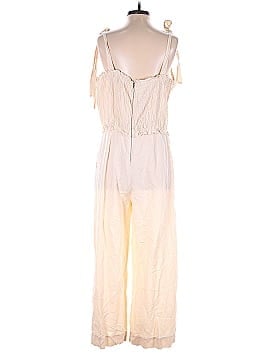 Rebecca Taylor Cream Smocked Jumpsuit (view 2)