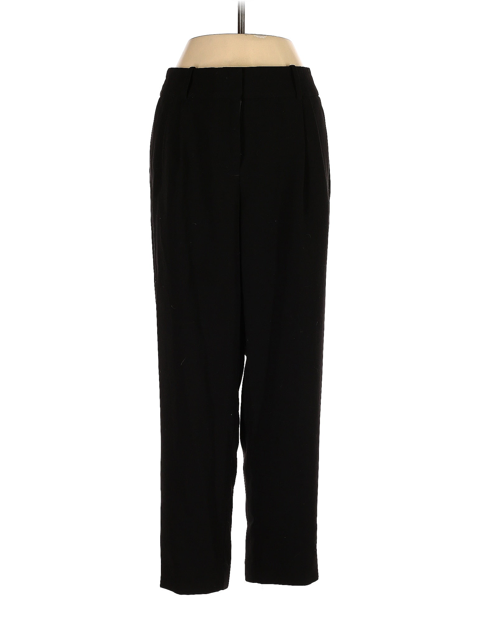 J.Crew Factory Store 100 Polyester Black Dress Pants Size 6 78 off