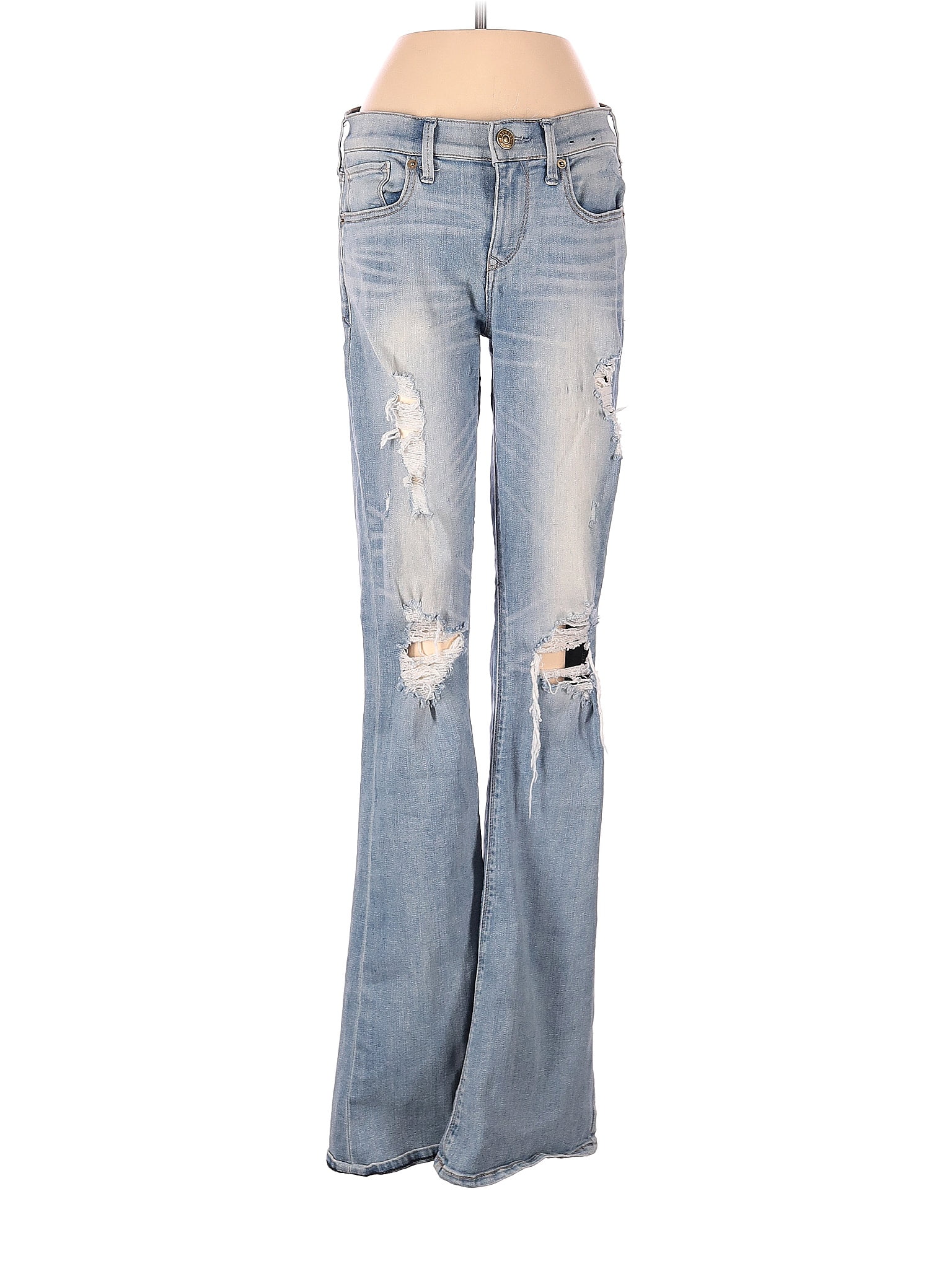 Express Jeans Blue Jeans Size 0 - 70% off | thredUP