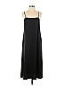 Nap Solid Black Casual Dress Size S - photo 1